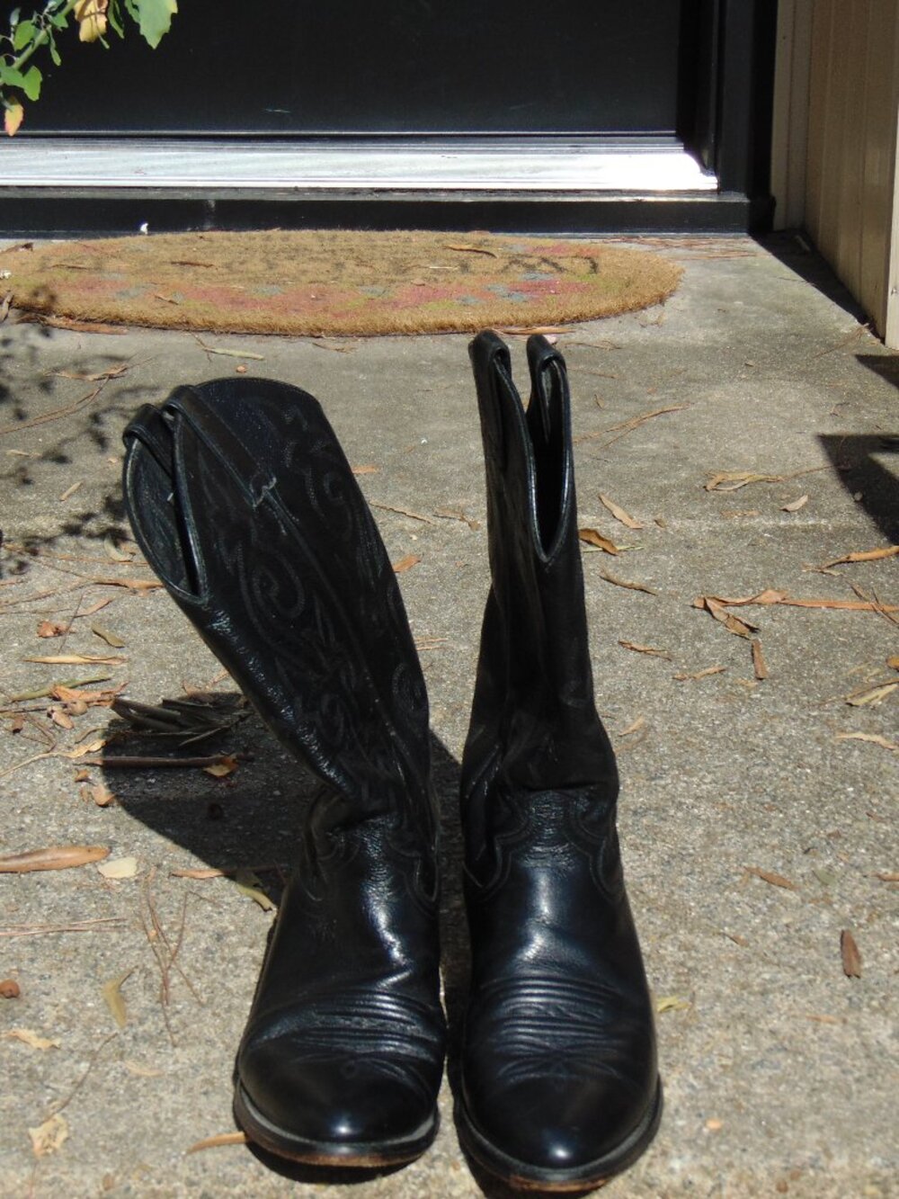 JUSTIN BOOTS - STYLE L4786 -LADIES WESTERN COWBOY BOOTS - SIZE 8.5B